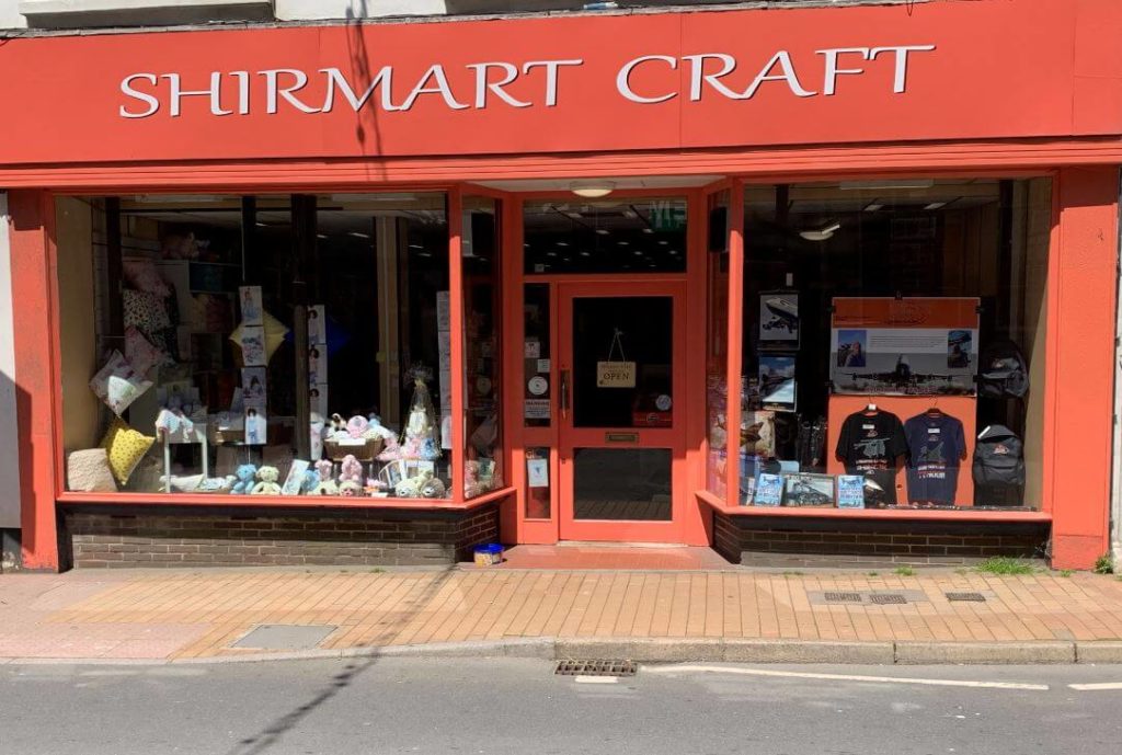 Shirtmart Craft shopfront
